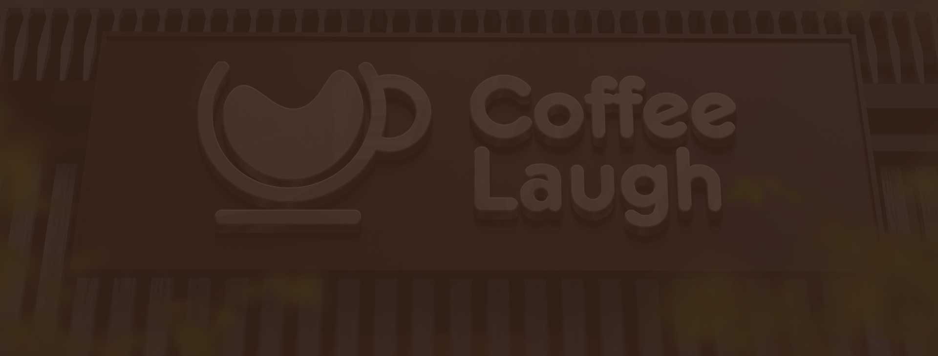 coffee laugh background